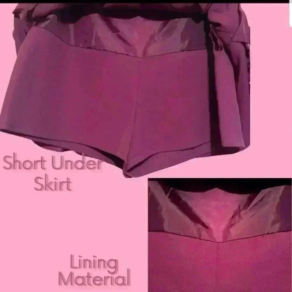 Zara Bow Tie Short Skirt Skort - Picture 5 of 7